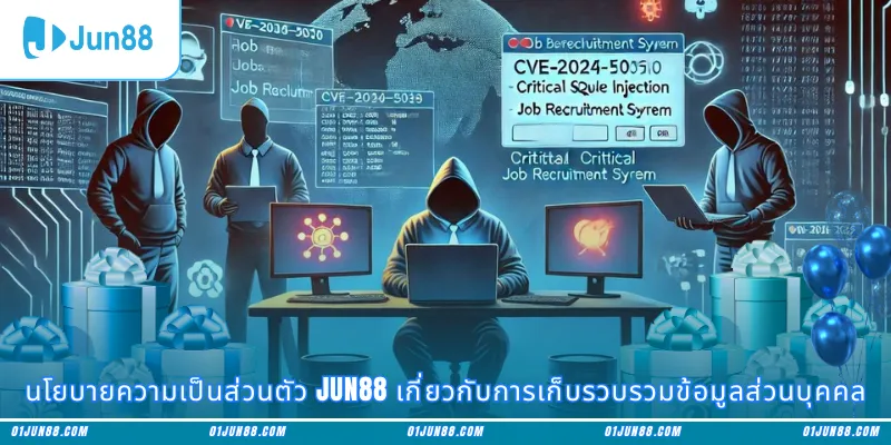 นโยบายความเป็นส่วนตัว Jun88 เกี่ยวกับการเก็บรวบรวมข้อมูลส่วนบุคคล